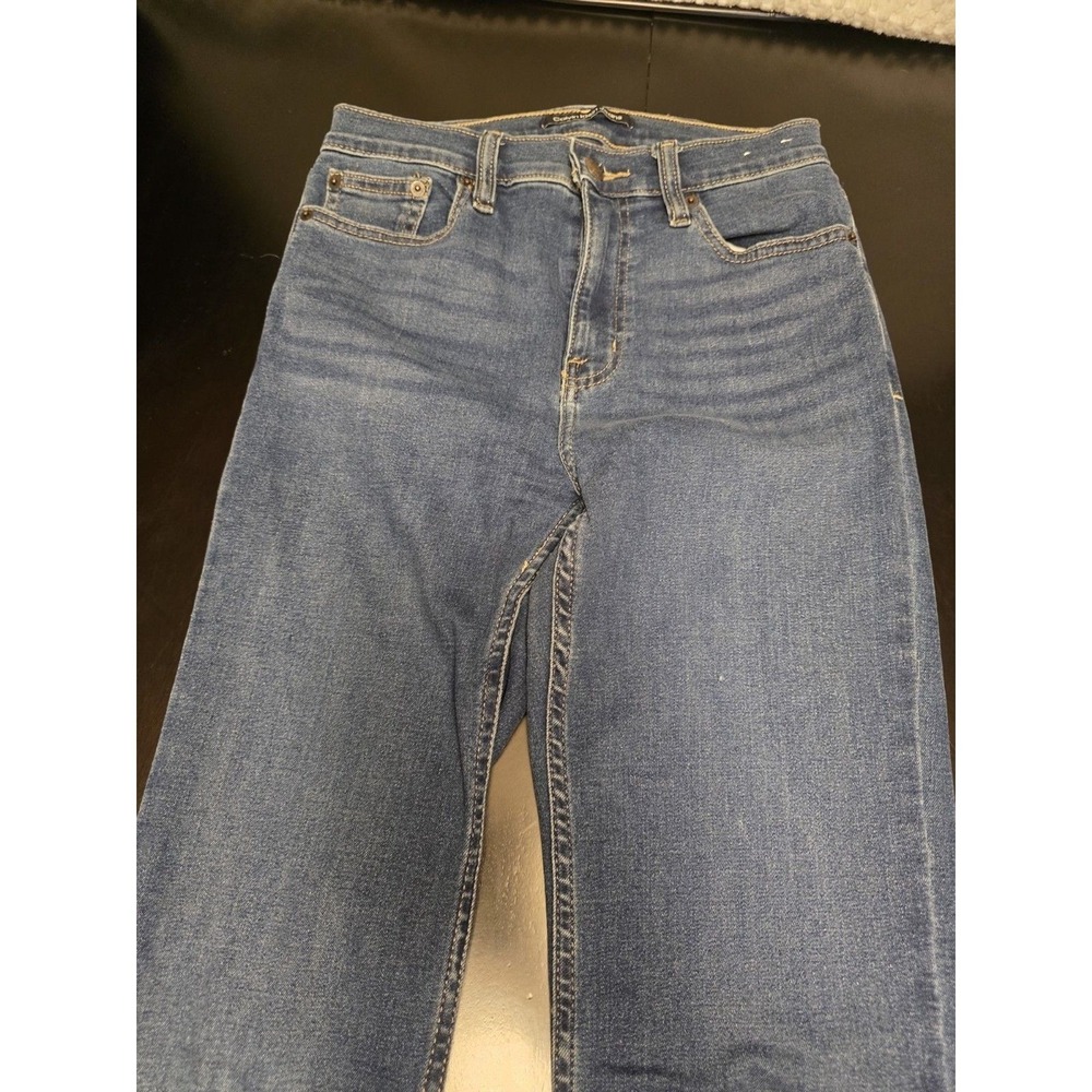 Calvin Klein Blue Denim Straight Leg Jeans Repreve Stretch size 4/27